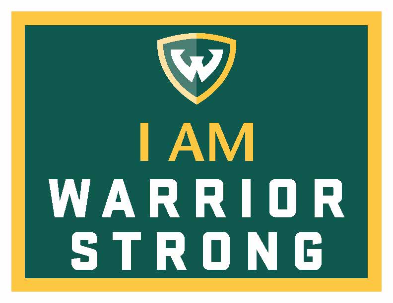 I am Warrior Strong sign