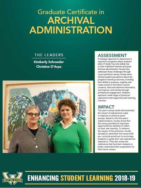 Archival Administration poster