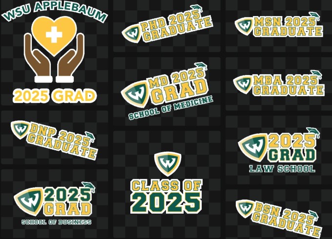 Wayne State Stickers